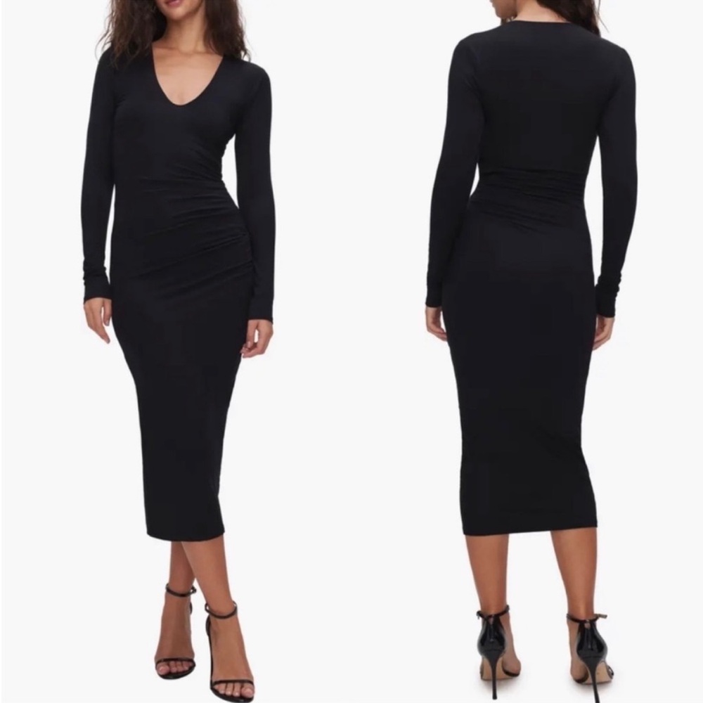 Good American Long Sleeve Dress